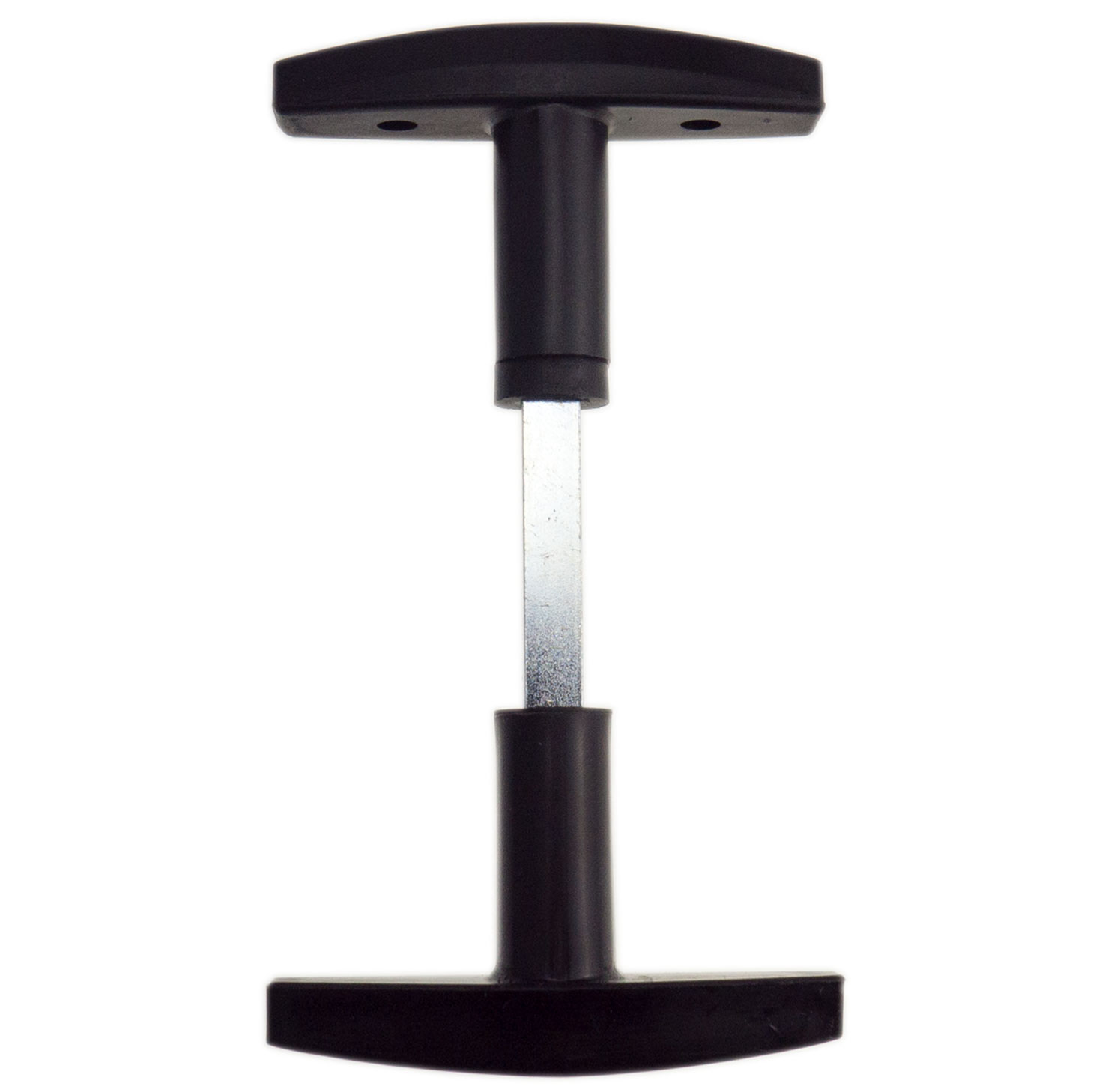 Garagentorgriff Garnitur Kunststoff schwarz Zubehör Türgriffe